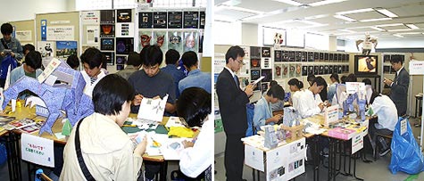 ペーパークラフト 教室の様子